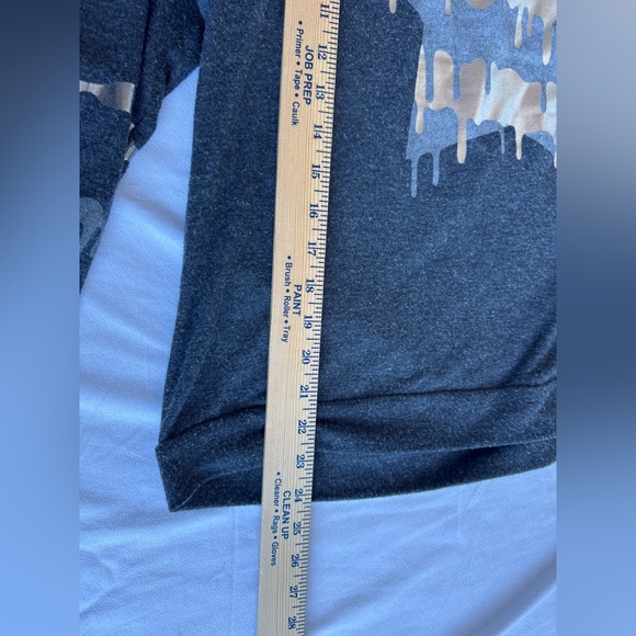 Lauren Moshi Everly dripping star graphic Women Small great gold silver indie - Picture 10 of 10